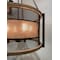 Maxim Lighting Boundry 6-Light 24" Wide Black / Barn Wood / Antique Brass Chandelier 27565BKBWAB - alternate 2